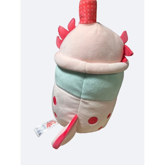 Puchi Gumi Almond Milk Axolotl Tea 8.5-Inch Plush 2023 - Picture 4 of 10